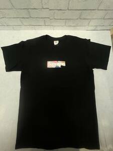 ◎111◆未使用品★Supreme シュプリーム emillio pucci BOX logo Tee Black Tシャツ Sサイズ