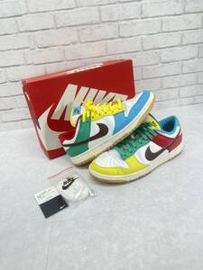 184【1円～】NIKE ナイキ Dunk Low Free 99 ダンク ロー フリー 99 ホワイト DH0952-100 スニーカー 27.5cm