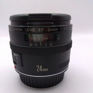 Canon LENS EF 24mm 1:2.8 AFレンズ EFマウント 動作確認済み