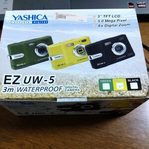 ヤシカ 3ｍ防水 503万画素デジタルカメラ EZ UW-5　新品未開封