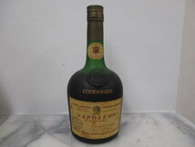 H412　古酒　COURVOISIER　クルボアジェ　NAPOLEON　ナポレオン　COGNAC　コニャック　ブランデー　700ml　40％　_画像1