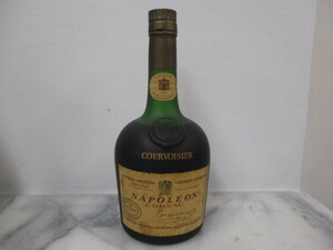 H412　古酒　COURVOISIER　クルボアジェ　NAPOLEON　ナポレオン　COGNAC　コニャック　ブランデー　700ml　40％　