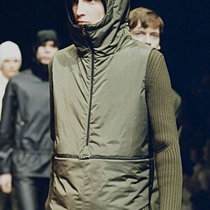 1999FW prada sport archive gimmick vest プラダアーカイブ　プラダスポーツ　ダウンベスト　ナイロンジャケット　フーディ　ジャケット 