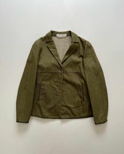 2000SS MIU MIU archive cotton jacket ミュウミュウ　アーカイブ　ジャケット　テーラード メンズ可