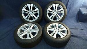 B/S ベンツ Cクラス(W205) 17×8J+48 5H/112 TY 225/50R17 20年製造スタッドレス/A2124010902/W212/Eクラス/Aクラス/Bクラス/5121111