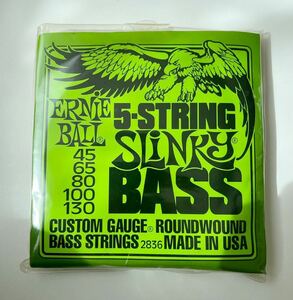 * unused goods *ERNIE BALL Ernie Ball 5 string bass string regular s Lynn key 2836 bass string 