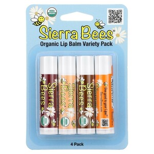 * domestic . distribution * organic lip bar m time limit length 25/2 25/5 combo 4 kind Sierra beads Sierra Bees cream variety - pack 