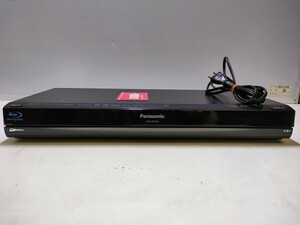 E47(中古現状、消毒除菌済 、即発送）Panasonic パナソニック ブルーレイレコーダー DMR-BR590(電源+B-CAS付き)