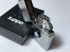 ※21454 未使用 箱付 ZIPPO 2015.2 犬 PLANETA DOG オイルライター ブラッシュ