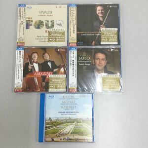 クラシック　blu-ray 5枚セット　サンプル版　中古品　※シューベルト交響曲第5番以外は未開封　