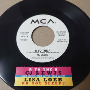 CJ Lewis - R To The A / 激ヤバ！！ // MCA Records 7inch / Reggae Pop / CJルイス