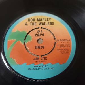 Bob Marley & The Wailers - Jah Live / Concrete // Island Records 7inch / Roots
