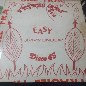 Jimmy Lindsay - Easy / Fabine - Prophecy // Tribes Man Records 12inch / Roots / Fabienne Miranda / The Commodores