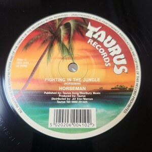 Daddy Horseman - Fighting in the Jungle / 強烈激ヤバ！！ // Taurus 12inch / Horse Man / Dancehall Classic