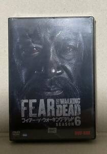 DVD フィアー・ザ・ウォーキングデッド SEASON6 DVD-BOX（未開封・見本品）