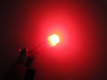 T5 LED 赤/レッド 乳白拡散レンズ 10個+保障1_画像3
