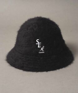 新品 KANGOL x WDS Furgola Casual / BLACK (KG-03) XL ファー バケットハット 帽子 ブラック 黒 WIND AND SEA ウィンダンシー カンゴール