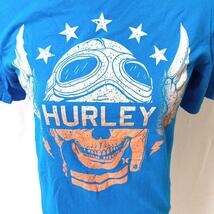【レア】Hurleyヴィンテージ コットン100% 爽やか 半袖シャツ XL　ハーレー　スカイブルー　L〜XL_画像5