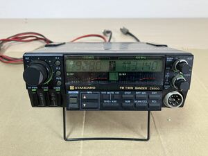 【ジャンク出品】STANDARD C6000 TWIN BANDER 【無線12】