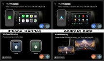 iPhone CarPlay　Android Auto対応