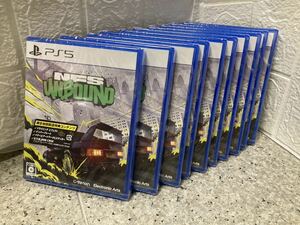 AZ-197.新品 未開封 Need for Speed Unbound 10本セット - PS5ソフト まとめ買い