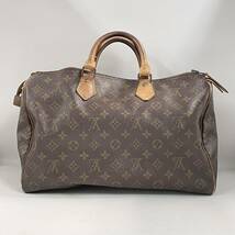 【12T19】1円スタート LOUIS VUITTON / SD ヴィトン スピーディ35 初期型 モノグラム ボストンバッグ ハンドバッグ レディース ブラウン _画像2