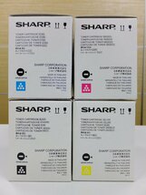 ☆新品・未使用☆ SHARP（シャープ）純正トナーカートリッジ / MX-C30JT-C / MX-C30JT-M / MX-C30JT-Y / MX-C30JT-B / CMYK 4色セット_画像2