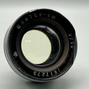 ARSENAL JUPITER-8M 50mｍ f2 アーセナル ジュピター 8Ｍ ロシアレンズ Kiev キエフ コンタックスCマウント レンジファインダー ジャンク品の画像7