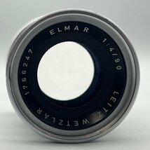 ELMAR 90mm f4 LEITZ WETZLAR エルマー ライツ ウェツラー Leica ライカ Mマウント_画像6
