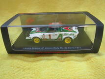 スパーク S9090 1/43 ランチア ストラトス HF No.1 Winner Rally Monte Carlo 1977 S.Munari - S.Maiga（アリタリア Lancia Stratos _画像3