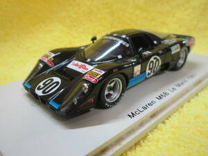 スパーク 1/43 マクラーレン M6B No.90 1981 ル・マン24時間 H.Regout B.de Dryver M.Elkoubi（Mclaren Le Mans 