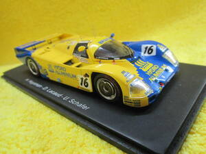 スパーク 1/43 S0954 1989 #16 ポルシェ 962C 10位 ルマン HYDRO ALUMINUM H.HUYSMAN - D.LACAUD - U.SCHAFER 