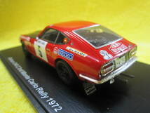 スパーク 1/43 1972 ダットサン 240Z モンテカルロ #5 R.Aaltonen J.Todt（Datsun 240Z 3rd Monte Carlo Rally S30 フェアレディZ _画像7