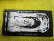 スパーク S5602 1/43 1996 ポルシェ 911GT1 #25 2位 24H Le Mans H-J.Stuck Jr.- B.Wollek - T.Boutsen（PORSCHE ル・マン24時間 _画像10