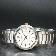 【希少 機械式 】 LONGINES ロンジン オートマ SS 社外ブレス デイト ヴィンテージ メンズ 腕時計 SWISS MADE「22907」_画像5