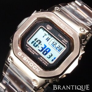 ◆新品/超美品◆ CASIO G-SHOCK フルメタル 5000シリーズ 定価74,800円 ピンクゴールド GM-B5000GD-4ER ソーラー デジタル 箱 保 「23026」