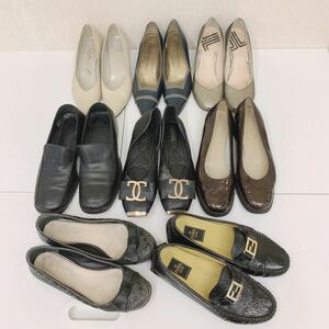 PRADA GUCCI FERRAGAMO LANVIN FENDI YSL CHANEL ヒール パンプス 靴 シューズ 8点セット 美品有り 高級 ブランド 有名 おすすめ 大人気