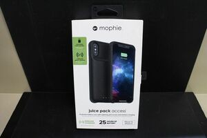 【未使用品】 ZAGG INTERNATIONAL DIST モバイル充電器付きケース mophie juice pack Access Apple iPhone XS/X smasale-306