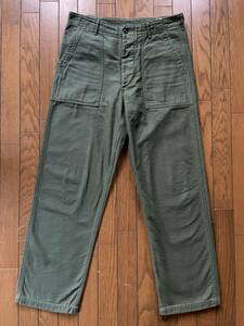 美品　orSlow オアスロウ ファティーグパンツ ベイカーパンツ サイズ3 US ARMY FATIGUE PANTS