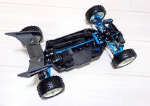 1/10 タミヤ TT02B シャーシ アルミ・オプションパーツ多数付 オフロード 4WD バギー_画像5