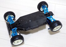 1/10 タミヤ TT02B シャーシ アルミ・オプションパーツ多数付 オフロード 4WD バギー_画像10