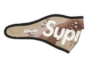 22FW Supreme Windstopper Facemask Chocolate Chip Camo 新品 シュプリーム ウィンドストッパー マスク カモ P278