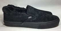 【未使用】VANS スリッポンファー　V98CF FUR　SLIP ON FUR　ブラック　28cm_画像3