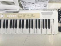 CASIO カシオ 61鍵 Casiotone 光ナビゲーション キーボード LK-325 22年製 ユーズド_画像3