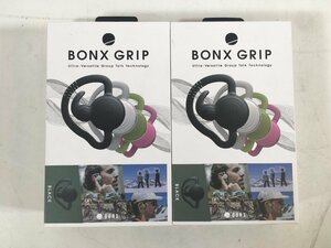 BONX Grip ボンクス ワイヤレスヘッドセット 片耳 イヤホンタイプ Bluetooth BX2-MBK4 ブラック 2点 セット ジャンク