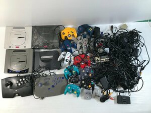 ゲーム 周辺機器 NINTENDO64 SEGASATURN 本体 コントローラ― アダプター バーチャスティック GAMECUBEコントローラー 他 まとめ ジャンク