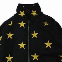 Supreme シュプリーム 16AW Stars Zip Stadium Jacket スターズジップスタジアムジャケット S　ブラック_画像3