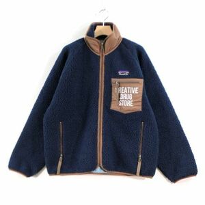 Creative Drug Store × Summit クリエイティブドラッグストア Boa Jacket ボアジャケット L ネイビー