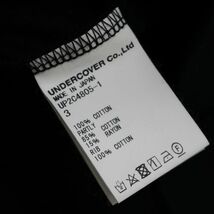 UNDERCOVER アンダーカバー 23AW トライバルフラシPKBIGTEE Tシャツ 3 ブラック_画像4