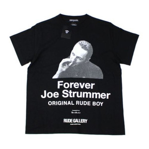 RUDEGALLERY ルードギャラリー 23SS JOE STRUMMER TEE (Photography by sho KIKUCHI) Tシャツ S ブラック